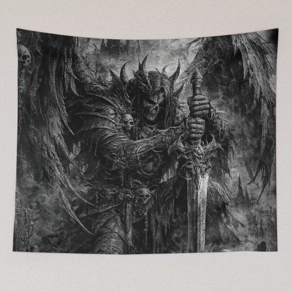 Item preview, Fallen Angel Gothic Black and White designed and sold by Vhurkys.