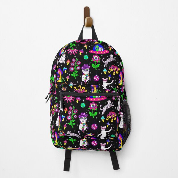 Item preview, outer space disco cat alien ufo leopard surreal designed and sold by Gossip Rag.