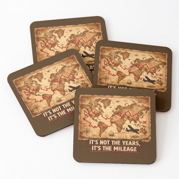 Item preview, The Mileage Red Line Cartography designed and sold by agearb.