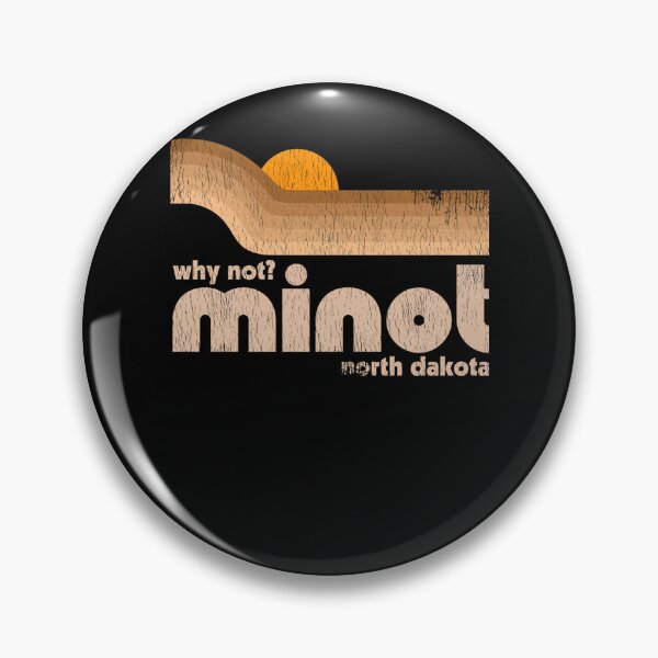Item preview, Why Not Minot North Dakota Retro Travel designed and sold by Chaosoky.