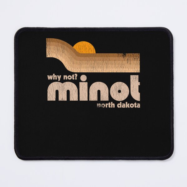 Item preview, Why Not Minot North Dakota Retro Travel designed and sold by Chaosoky.
