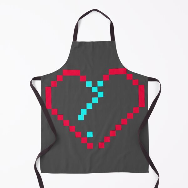 Item preview, Broken pixel heart on black background designed and sold by ChernivtsiSkoda.