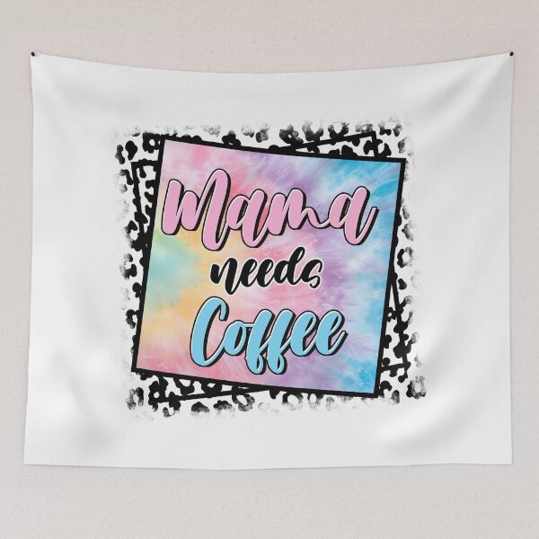 Item preview, Mama Needs a Drink Boho Western Turquoise Coffee Style designed and sold by Lulunza.