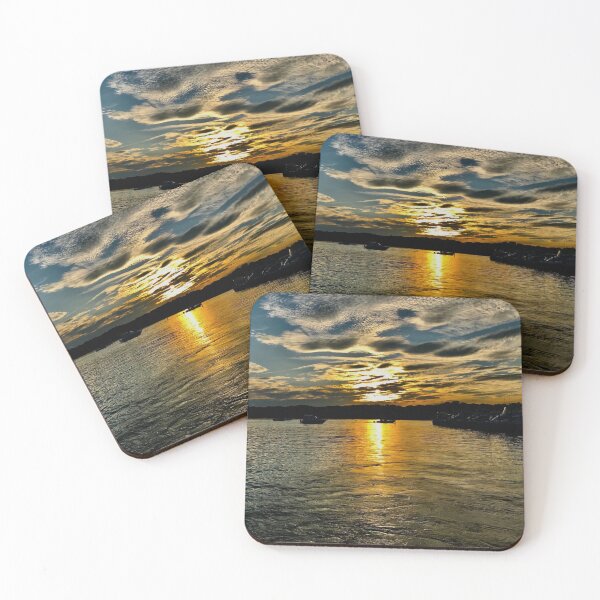 Item preview, ©Golden Sunset Rolling Clouds designed and sold by joymoverartography.