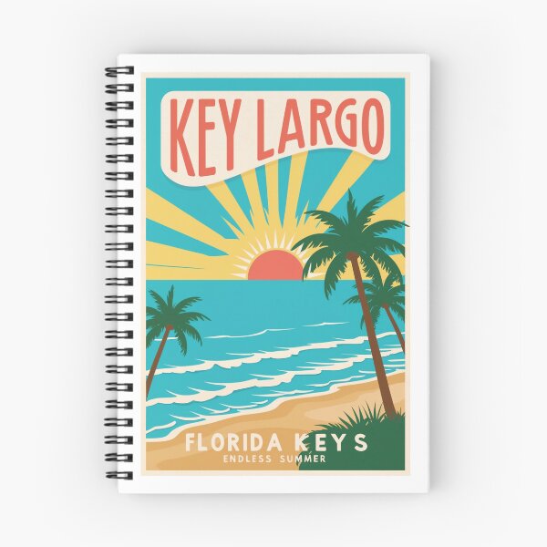 Item preview, Key Largo Endless Summer Tropical Sticker & Print designed and sold by bobparduephoto.