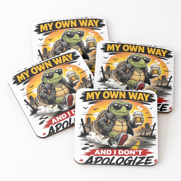 Item preview, Turtle I Walk My Own Way – Chill Independent Streetwear Design designed and sold by ColorFlick.