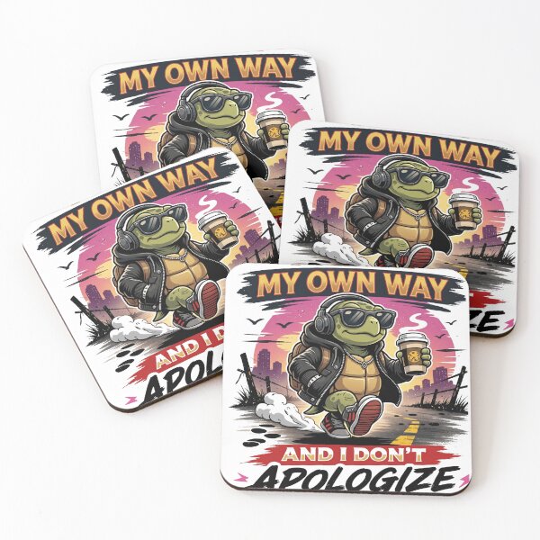 Item preview, Turtle I Walk My Own Way – Chill Independent Streetwear Design designed and sold by ColorFlick.