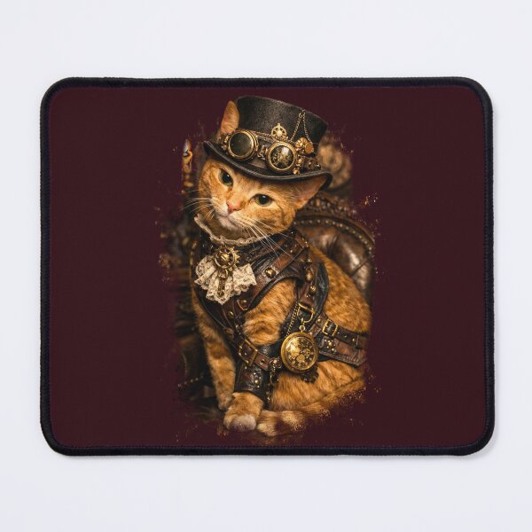 Item preview, Steampunk Cat designed and sold by KreativeCrow.