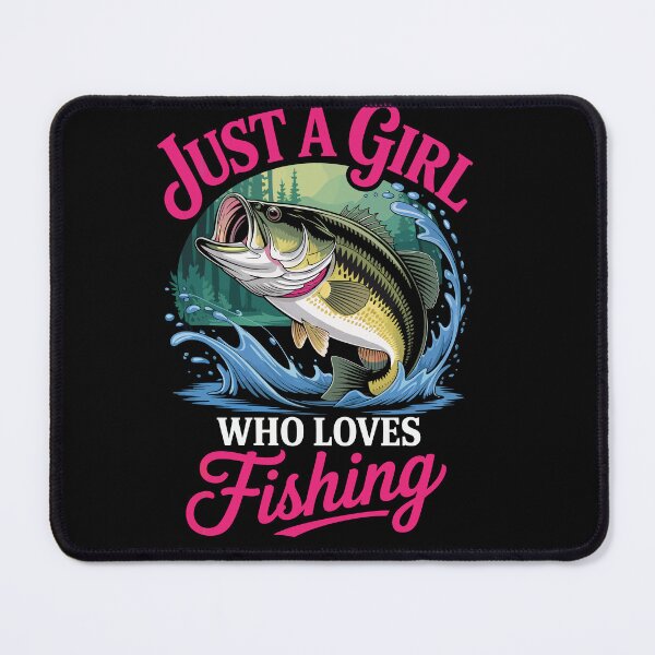 Item preview, just a girl who loves fishing designed and sold by jkrphoto.