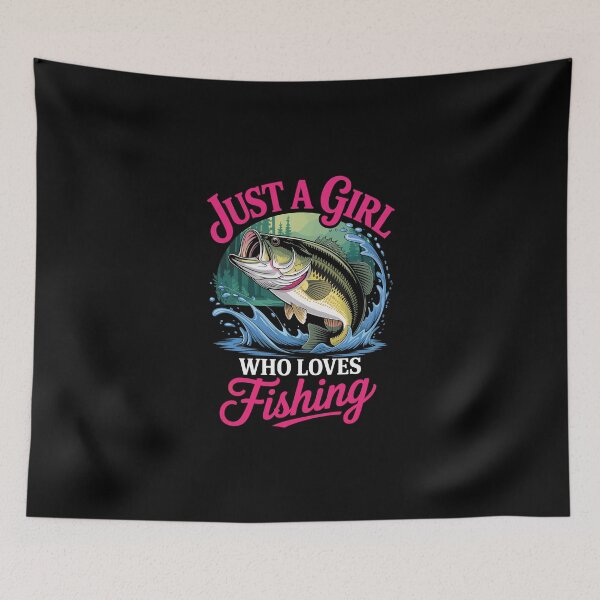 Item preview, just a girl who loves  fishing  designed and sold by jkrphoto.