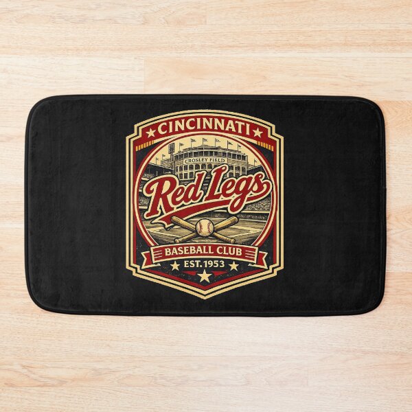 Item preview, Defunct- Cincinnati Red Legs Vintage Baseball Shirt Crosley Field Retro Badge Design designed and sold by GhostDawgs.