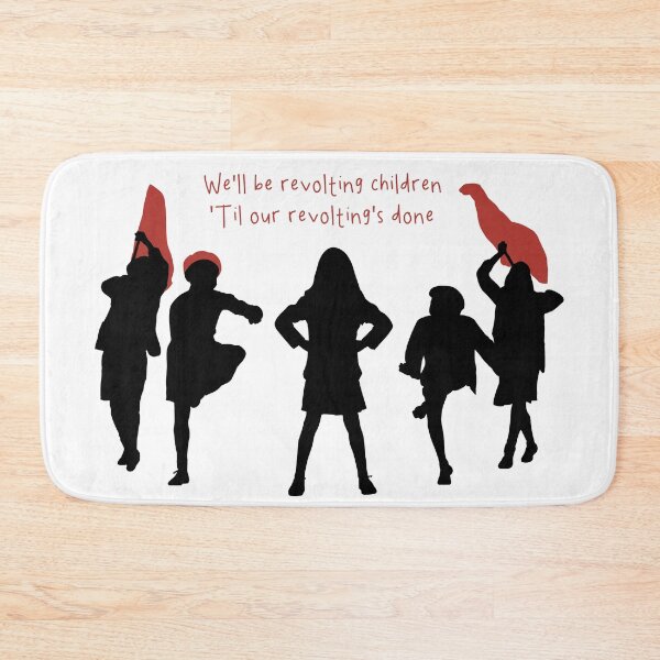 Item preview, Matilda Musical Inspired Silhouette Strong Girl Theatre Art designed and sold by creatingmouseshop.