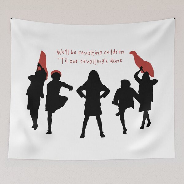 Item preview, Matilda Musical Inspired Silhouette Strong Girl Theatre Art designed and sold by creatingmouseshop.