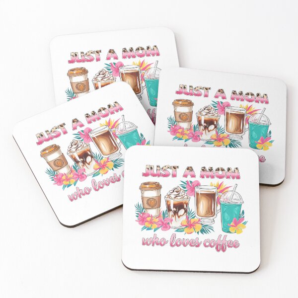 Item preview, Just a Mom Who Loves Coffee Multi-Cup Botanical Art designed and sold by Lulunza.
