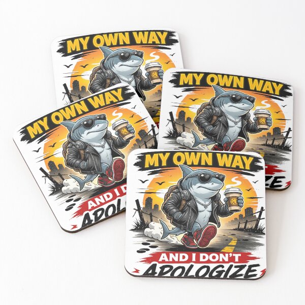 Item preview, Shark I Walk My Own Way – Bold Fearless Streetwear Design designed and sold by ColorFlick.