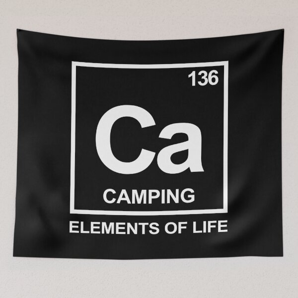 Item preview, Elements of life: 136 camping periodic table tents designed and sold by PhrasesTheThird.