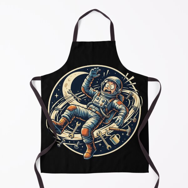 Item preview, Retro Astronaut Chaos in Orbit Repair Gone Wrong designed and sold by MythicCotton.