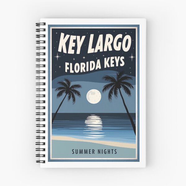 Item preview, Key Largo Summer Nights Retro Sticker & Art designed and sold by bobparduephoto.
