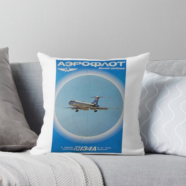 Artikelvorschau, Retro sowjetische Fluggesellschaften Aeroflot russische Fluggesellschaft aus der UdSSR CCCP entworfen und verkauft von RetroAviation.