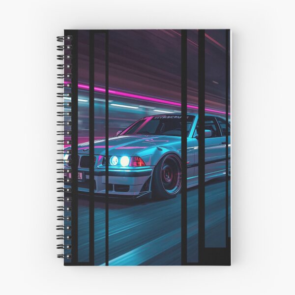 Item preview, B.W the Power of the 3 coupe with wide body kit, street racing vibe, high contrast neon colors 25 designed and sold by Neon G.