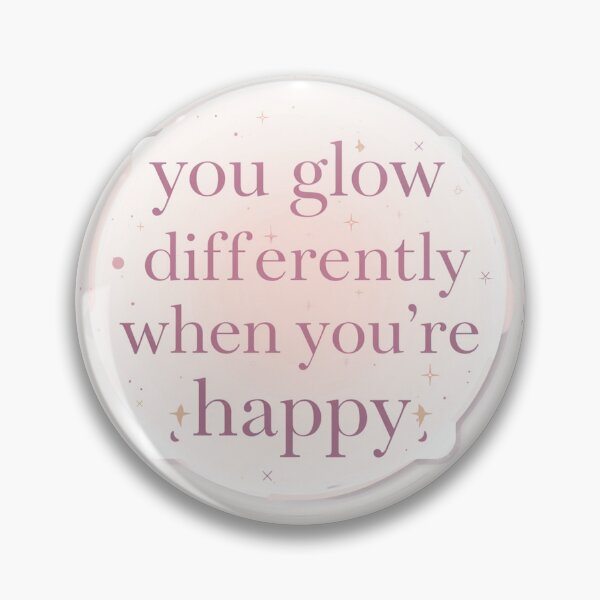 Item preview, You Glow Differently – Self Care Aesthetic Sticker designed and sold by DzA-stickers.
