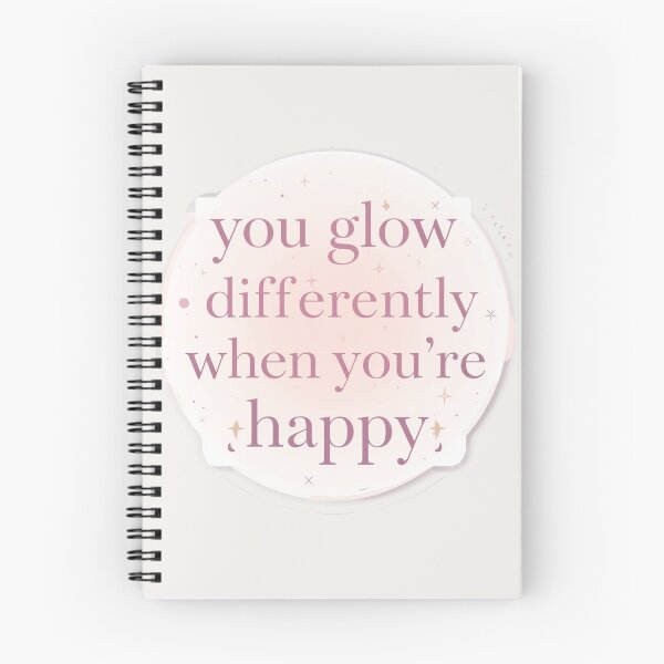 Item preview, You Glow Differently – Self Care Aesthetic Sticker designed and sold by DzA-stickers.