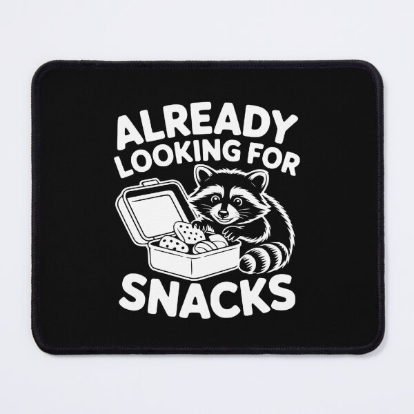Item preview, Already Looking For Snacks Raccoon Back To School designed and sold by theartfulaspie.