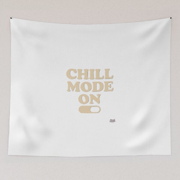 Item preview, CHILL MODE ON – Minimalistyczna Typografia designed and sold by Sweet Dreams & Fantasia.