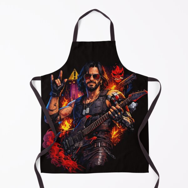 Item preview, Cyberpunk Rockerboy – Neon Rebel Guitar Warrior (Johnny Silverhand Inspired) designed and sold by HIGHSQUARE.