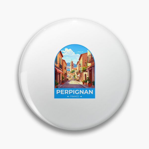 Item preview, Perpignan France  designed and sold by TulipaGraphics.