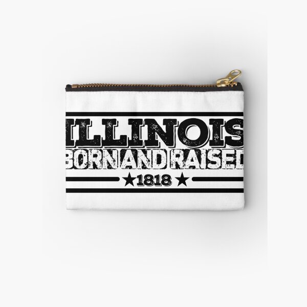 Item preview, Illinois Born and Raised 1818 designed and sold by HB Shirts.
