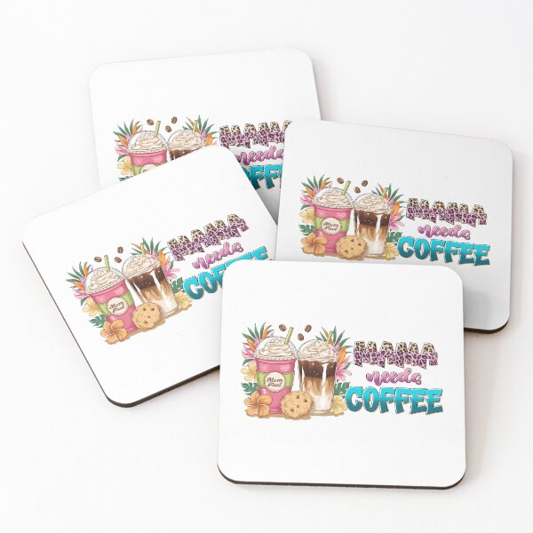 Item preview, Happy Mother's Day Coffee Cups with Flowers and Cookies designed and sold by Lulunza.