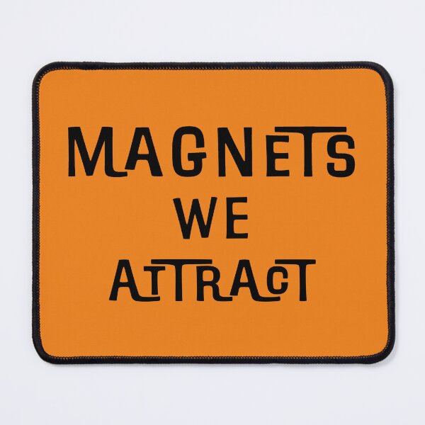 Item preview, Magnets We Attract Retro designed and sold by Normbot2000.