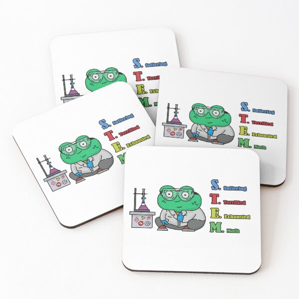 Item preview, STEM Frog designed and sold by CodexCurio.
