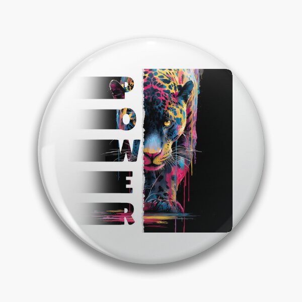 Item preview, Power Panther - Colorful - Bold - Affirmative designed and sold by LAJdesigns.