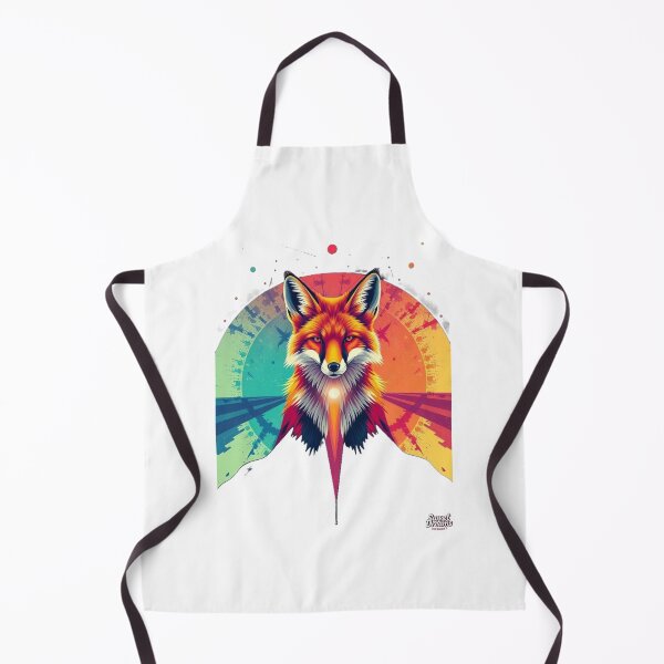 Item preview, Starfox Cosmic Fox – Vibrant Neon Animal Art designed and sold by Sweet Dreams & Fantasia.
