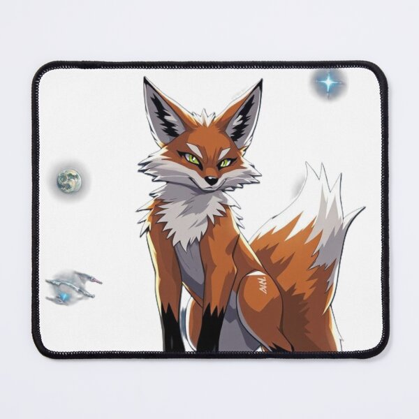 Item preview, Starfox Cosmic Fox – Vibrant Neon Animal Art designed and sold by Sweet Dreams & Fantasia.