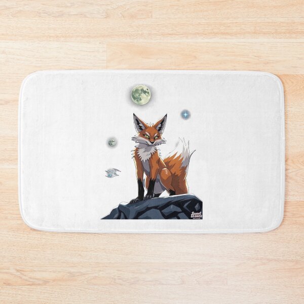 Item preview, Starfox Cosmic Fox – Vibrant Neon Animal Art designed and sold by Sweet Dreams & Fantasia.