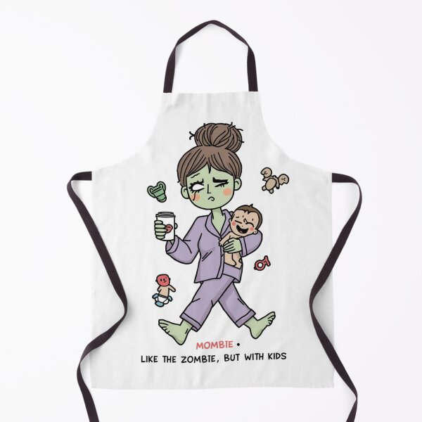 Item preview, Mombie Like the Zombie But With Kids – Funny Mom Humor Typography Pastel designed and sold by Artistry Tee Co.