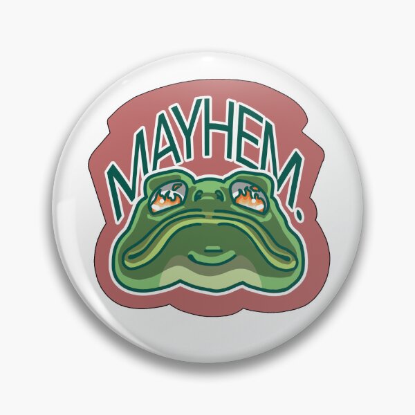 Item preview, Mayhem Frog designed and sold by CodexCurio.