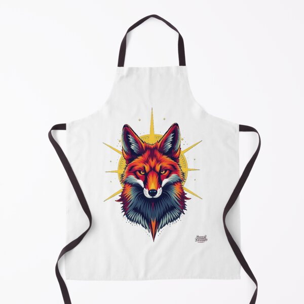 Item preview, Starfox Cosmic Fox – Vibrant Neon Animal Art designed and sold by Sweet Dreams & Fantasia.