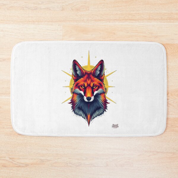 Item preview, Starfox Cosmic Fox – Vibrant Neon Animal Art designed and sold by Sweet Dreams & Fantasia.