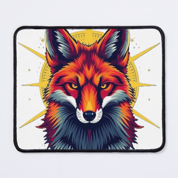 Item preview, Starfox Cosmic Fox – Vibrant Neon Animal Art designed and sold by Sweet Dreams & Fantasia.