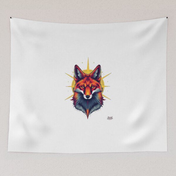 Artikelvorschau, Starfox Cosmic Fox – Leuchtende Neon-Tierkunst entworfen und verkauft von Sweet Dreams & Fantasia.