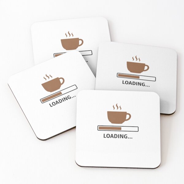 Item preview, Coffee Loading… Funny Caffeine Lover Design | Morning Coffee Vibes designed and sold by CosmicSplendor.