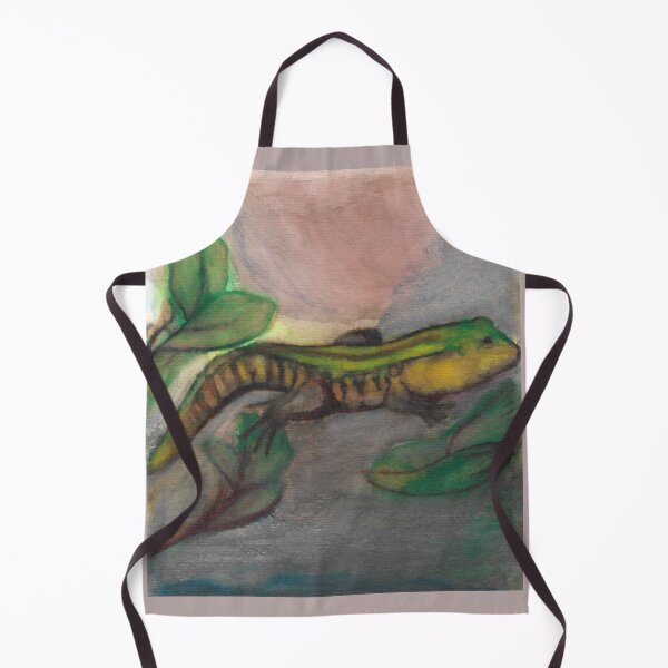 Item preview, lizard designed and sold by ShePaintsMusic.