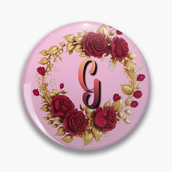Item preview, Custom Name Initial Shirt ? Luxury Floral Design designed and sold by CozyBlobStudio.