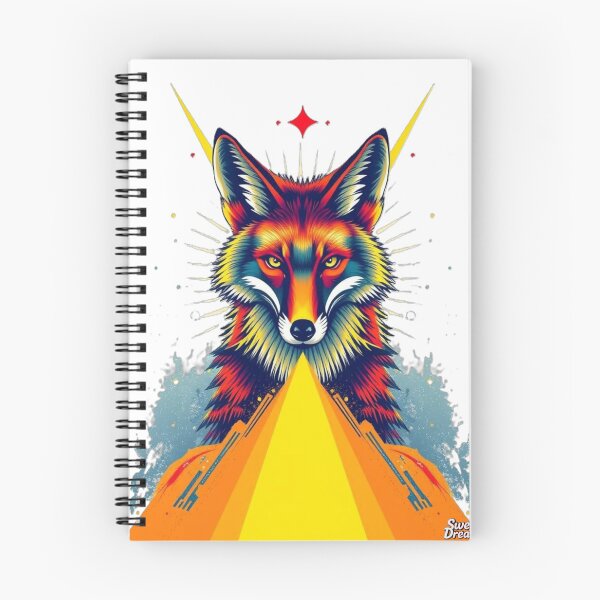 Item preview, Starfox Cosmic Fox – Vibrant Neon Animal Art designed and sold by Sweet Dreams & Fantasia.