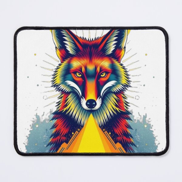 Item preview, Starfox Cosmic Fox – Vibrant Neon Animal Art designed and sold by Sweet Dreams & Fantasia.