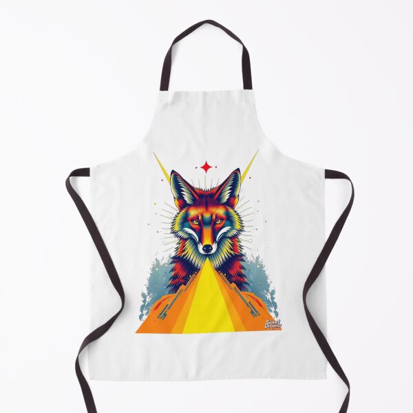 Item preview, Starfox Cosmic Fox – Vibrant Neon Animal Art designed and sold by Sweet Dreams & Fantasia.
